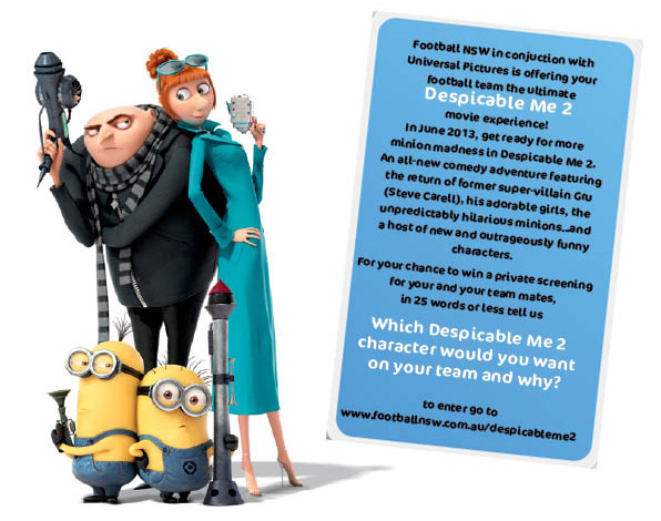 Win the Ultimate Despicable Me 2 Experience
